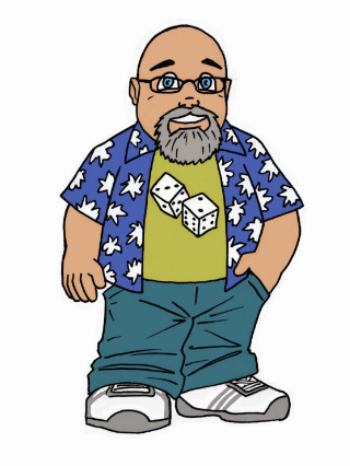 Randy Ray, Fantasy Sports Blogger (Artist's Rendition)